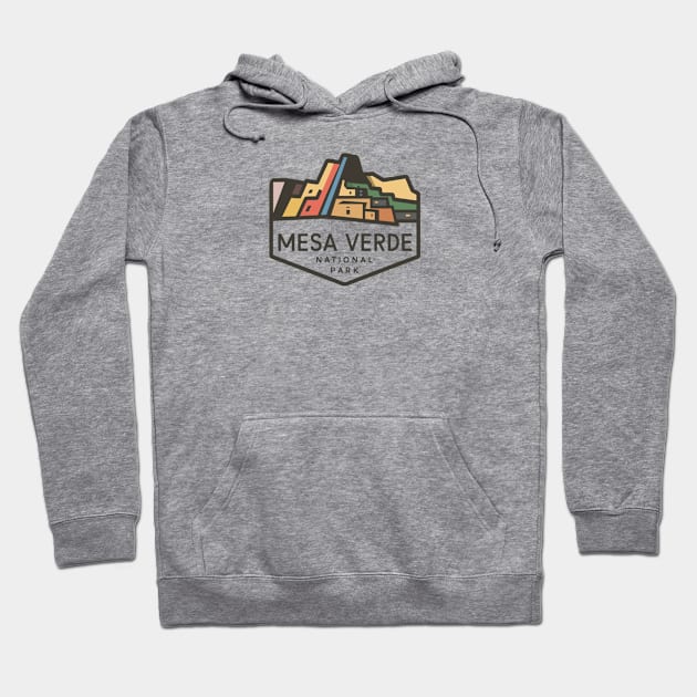 Mesa Verde National Park Landscape Hoodie by Perspektiva